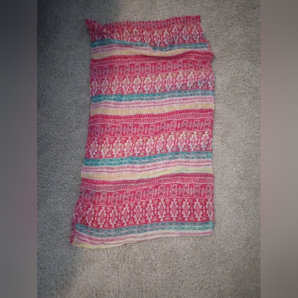 Infinity multicolor scarf
